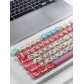 Sweet & Spicy Witch 104+18 Clear PC+PBT Dye-subbed Pudding Jelly Keycaps Set ASA/Cherry Profile Mechanical Keyboard